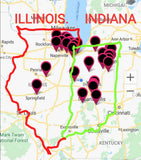 ILLINOIS -INDIANA. PARTICIPATION FEE-$499 INCLUDES SASH, CROWN AND PHOTOSHOOT.